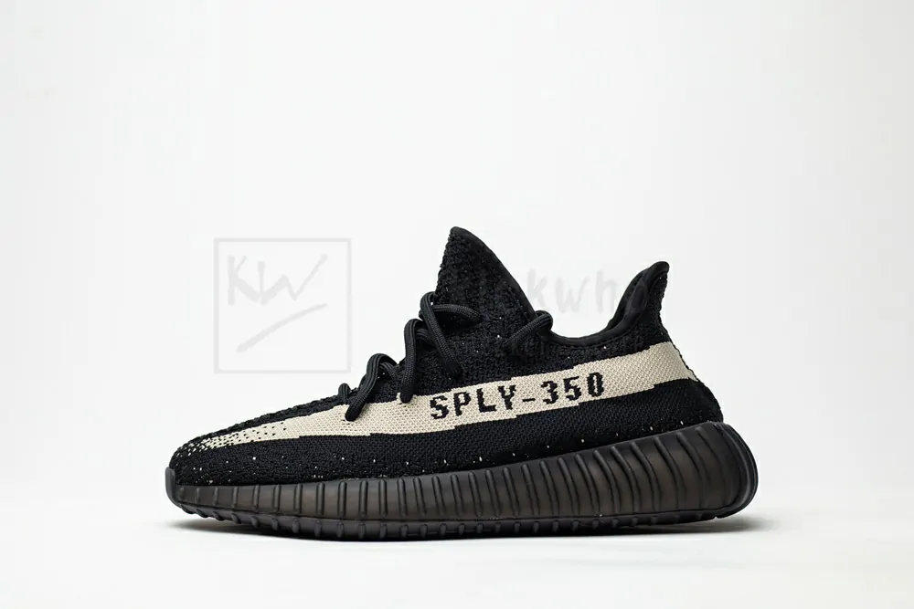 ad*s yeezy 350 boost v2 core black white men and gs "godkiller by1604